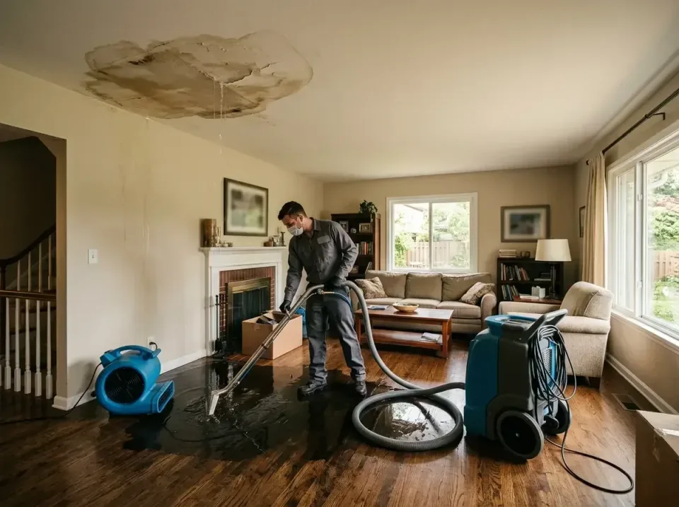 attic-pipe-burst-ceiling-drip-008 — frequently asked questions, Water Damage Restoration & Carpet Care in Pelican Rapids, MN